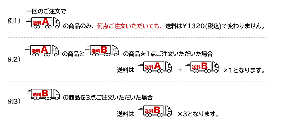 送料とお支払い方法について | オグショーオフィシャルネットストア