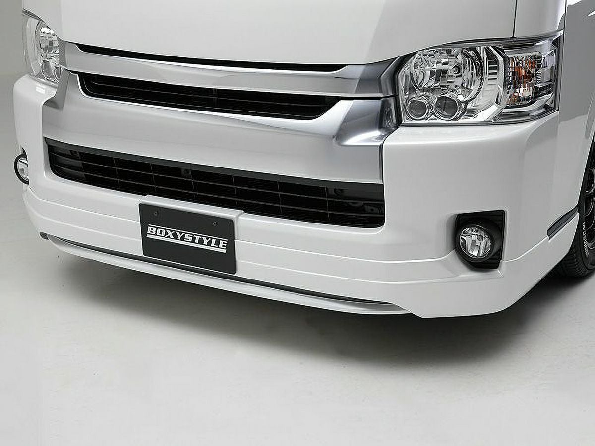 200系ハイエース 3型 標準ボディ BOXYSTYLE フロントハーフスポイラー