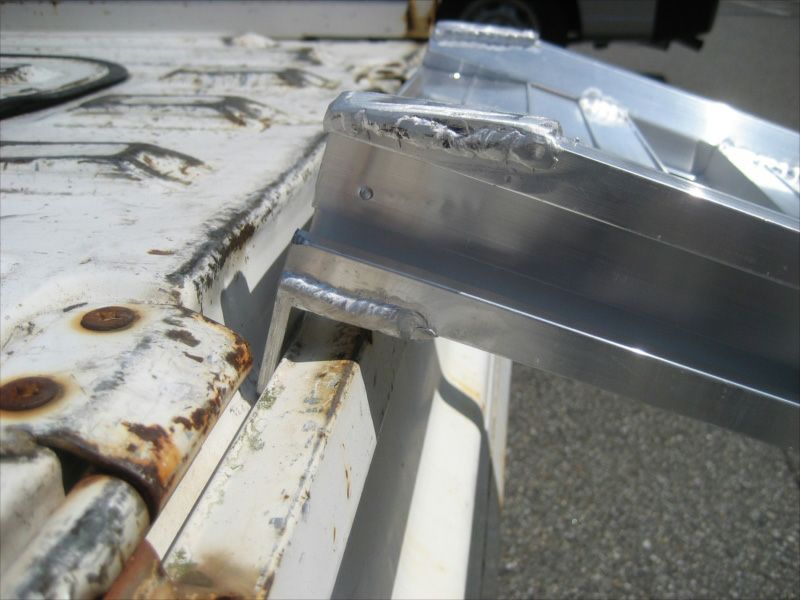 エトスデザイン アルミラダーレール 2.2m 折りたたみ ワイド