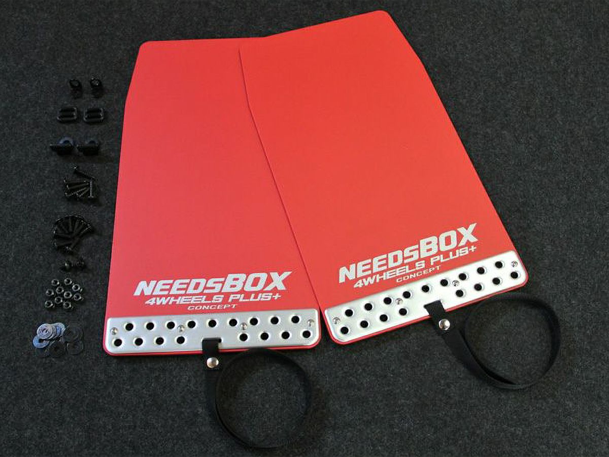 200系ハイエース NEEDSBOX マッドガード（ワイヤータイプ