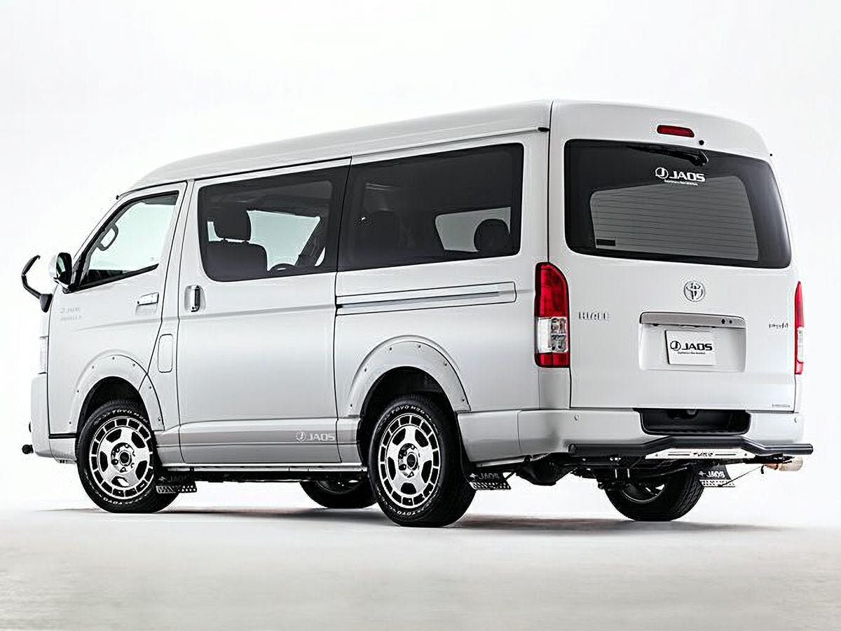 ★ 「日本未入荷」 CAR TUNED トヨタ ハイエース 200系 ★ 200系ハイエース JAOS フェンダーガーニッシュ type-X 未塗装品