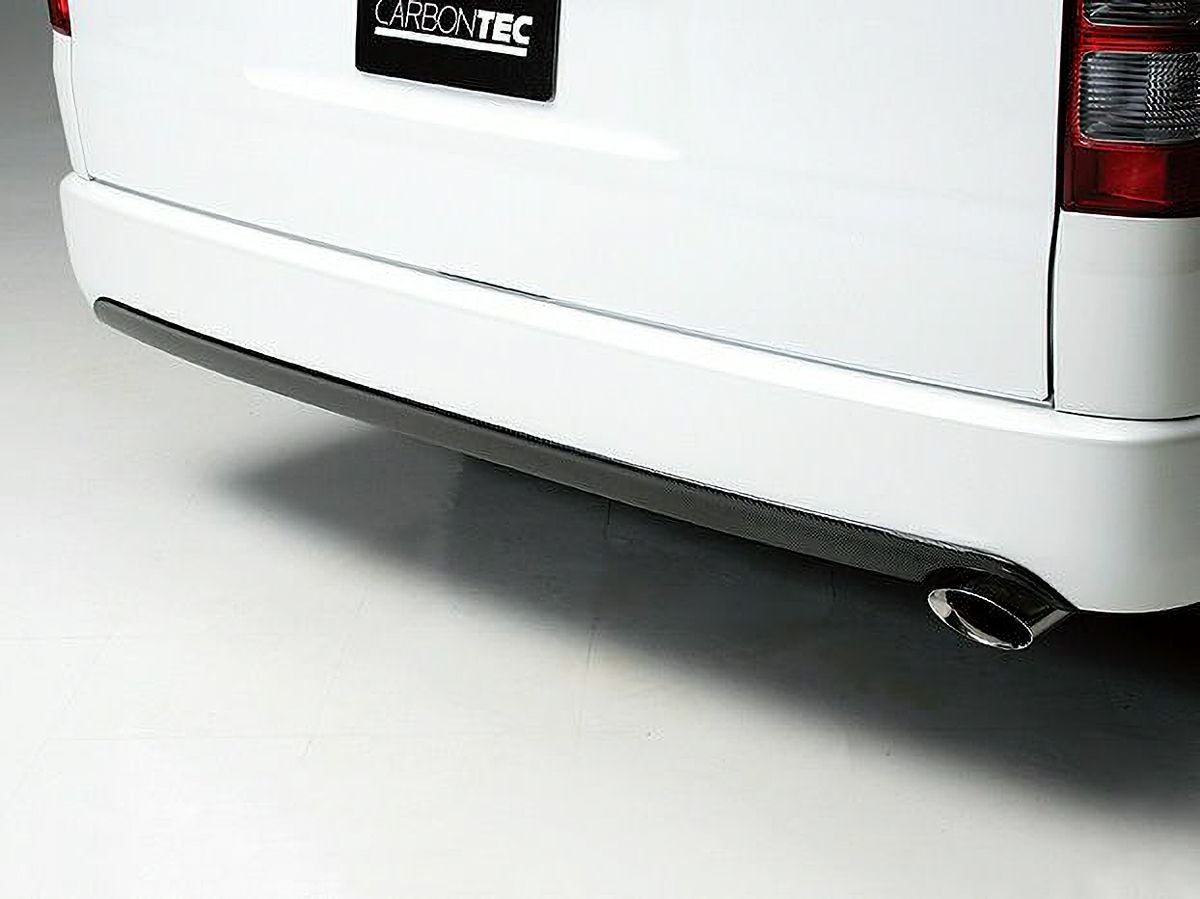 200系ハイエース 標準ボディ BOXYSTYLE カーボンテック リアバンパー