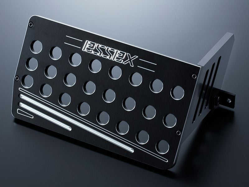 200系ハイエース ワイドボディ ESSEX ビレットフットレスト シルバー