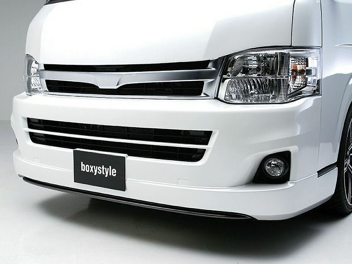 200系ハイエース 3型 標準ボディ BOXYSTYLE フロントハーフスポイラー