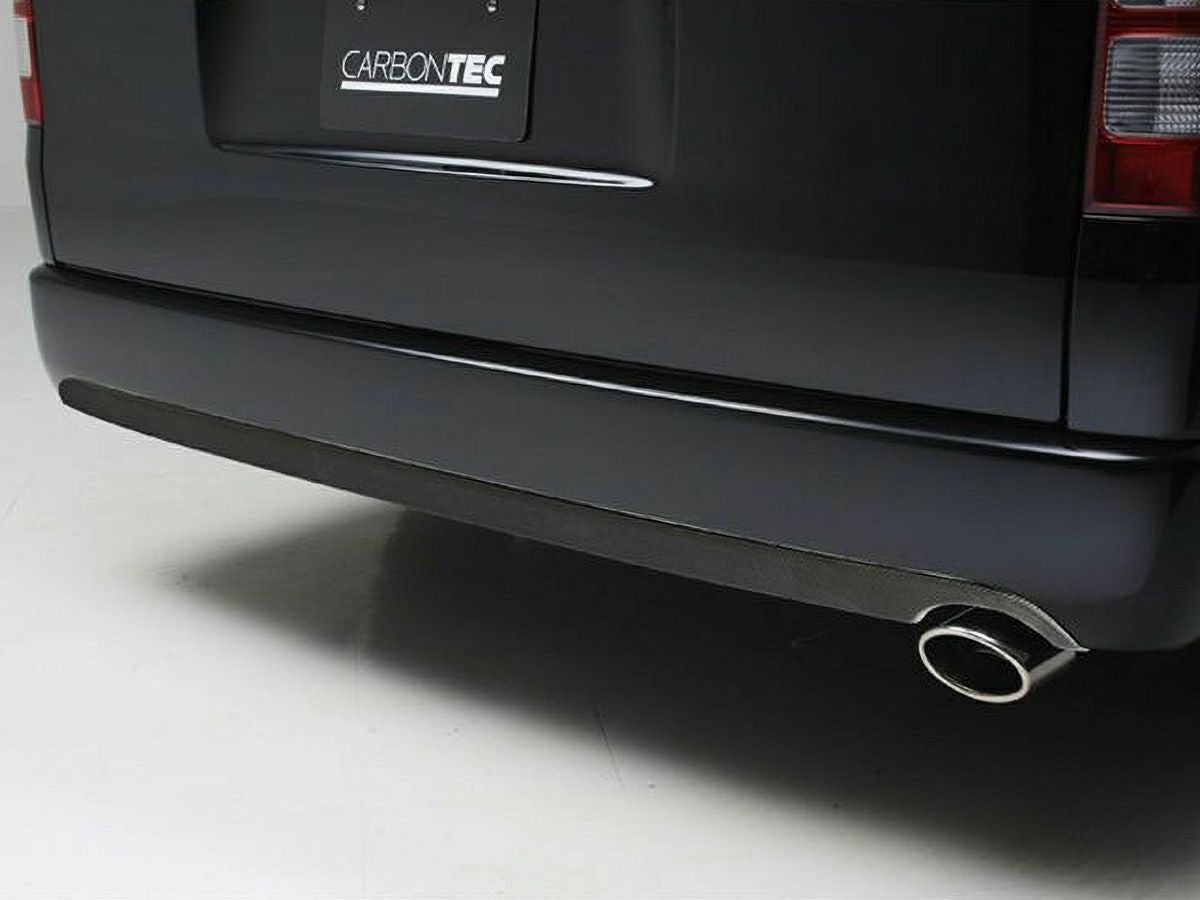 200系ハイエース ワイドボディ BOXYSTYLE カーボンテック リアバンパー