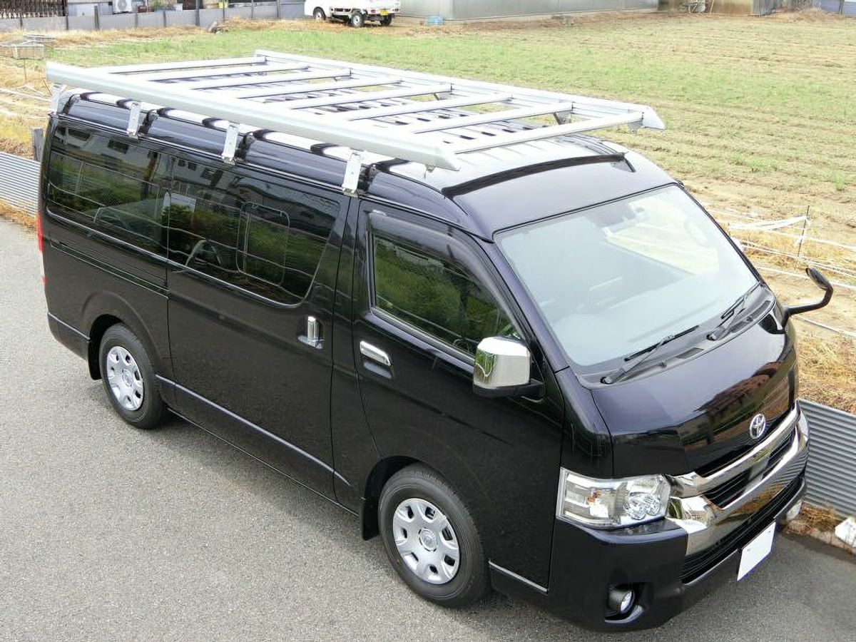 ２００系ハイエースミドルルーフ用キャリア 楽天市場】200系ハイエース ワイドボディミドルルーフ ベクター