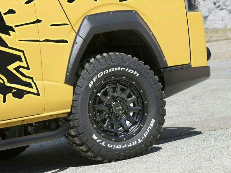 200系ハイエースESSEX EXTREMEオーバーフェンダー 25mm 200系ハイエース ESSEX EXTREMEオーバーフェンダー（25mm） シボ