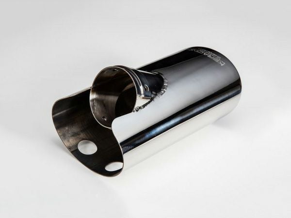 200系ハイエース BUANJAPAN KBマフラーカッターオーバル シルバー