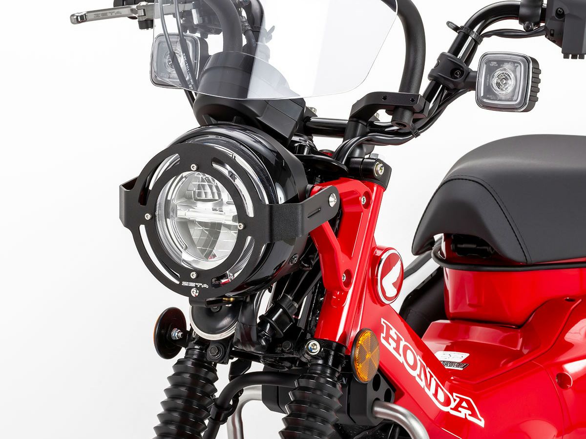 ハンターカブ 純正ヘッドライト＋ヘッドライトガード ホンダ（HONDA） ホンダ純正 H2C CT125 ヘッドライトガード ヘッド