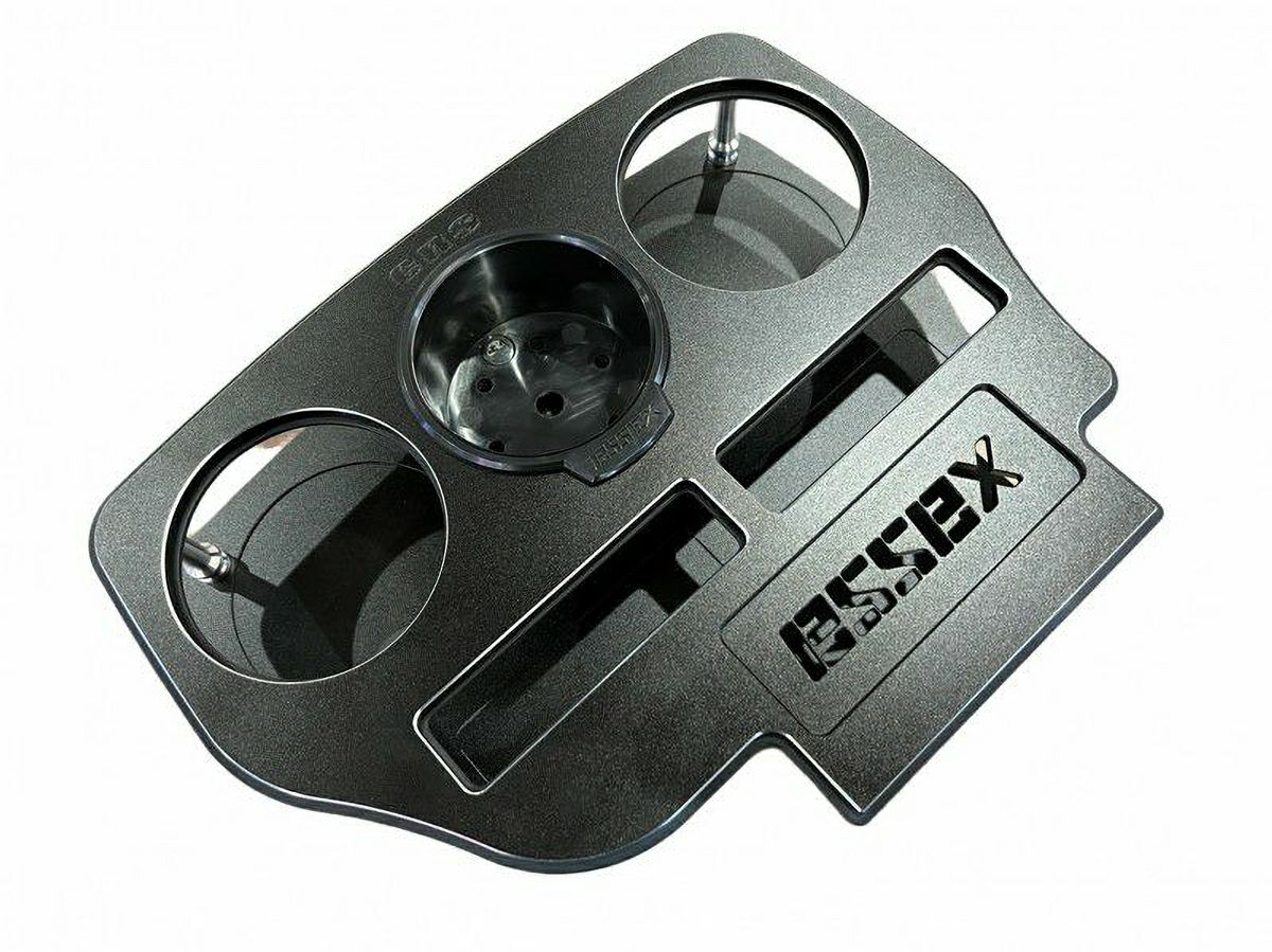 200系ハイエース ESSEX ビレットフロントカップホルダーVer.2 200系ハイエース ESSEX ビレットフロントカップホルダーVer.2