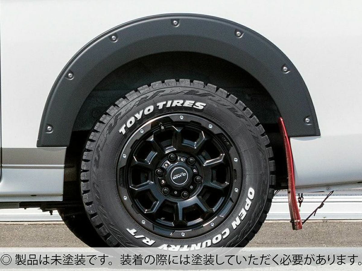 キャラバン JAOS フェンダーガーニッシュ type-X 未塗装品